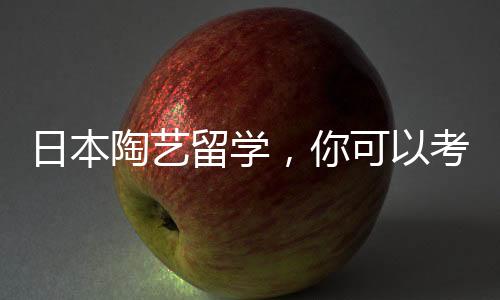 日本陶艺留学,你可以考虑这几所学校!
